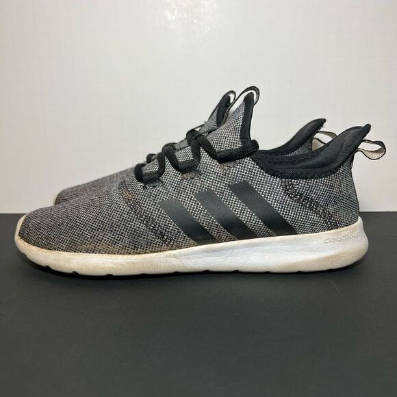 Womens ADIDAS Cloudfoam Pure 2.0 Gray Running Shoes / Size 9 - Picture 3 of 9
